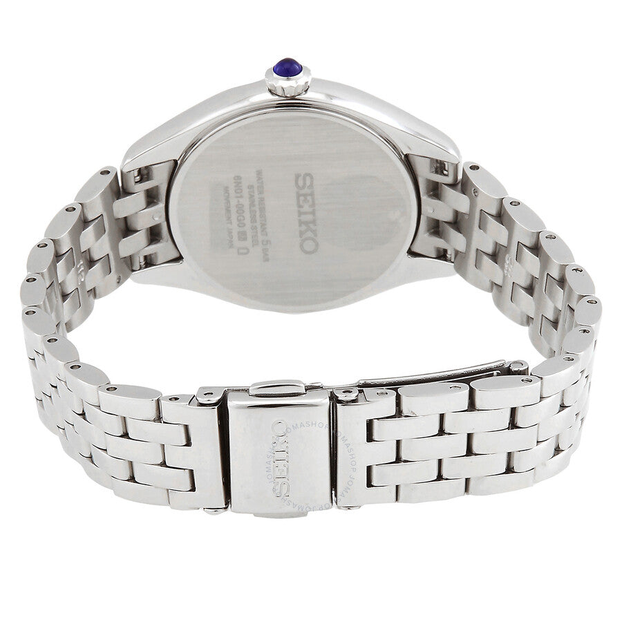 Seiko Core Quartz White Dial Ladies Watch SUR379P1 - The Watches Men & Co #3