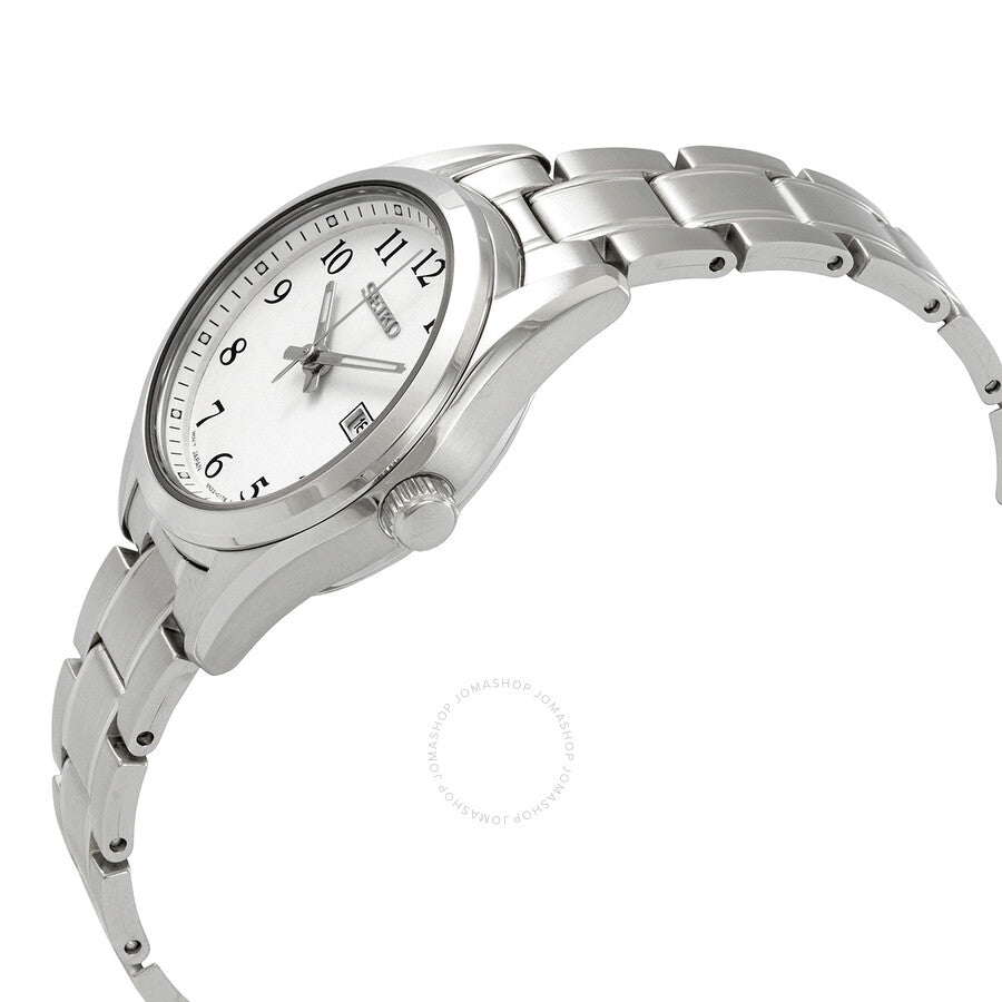 Seiko Core Quartz White Dial Ladies Watch SUR465P1