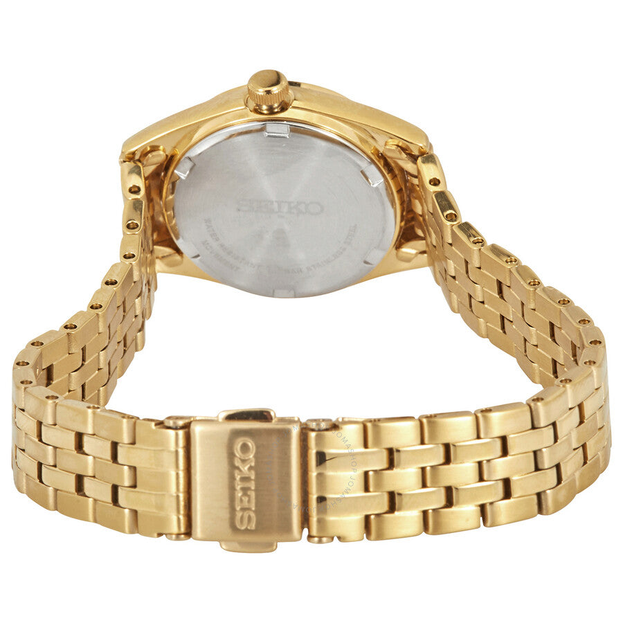 Seiko Essential Quartz White Dial Ladies Watch SUR440