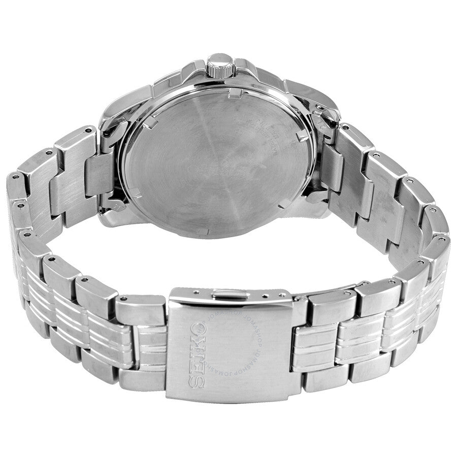 Seiko Essentials Quartz Black Dial Men's Watch SUR355