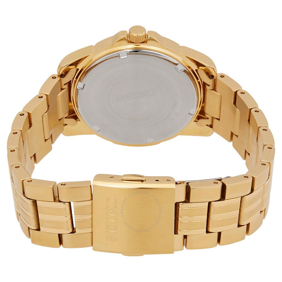 Seiko Essentials Quartz Black Dial Men's Watch SUR358