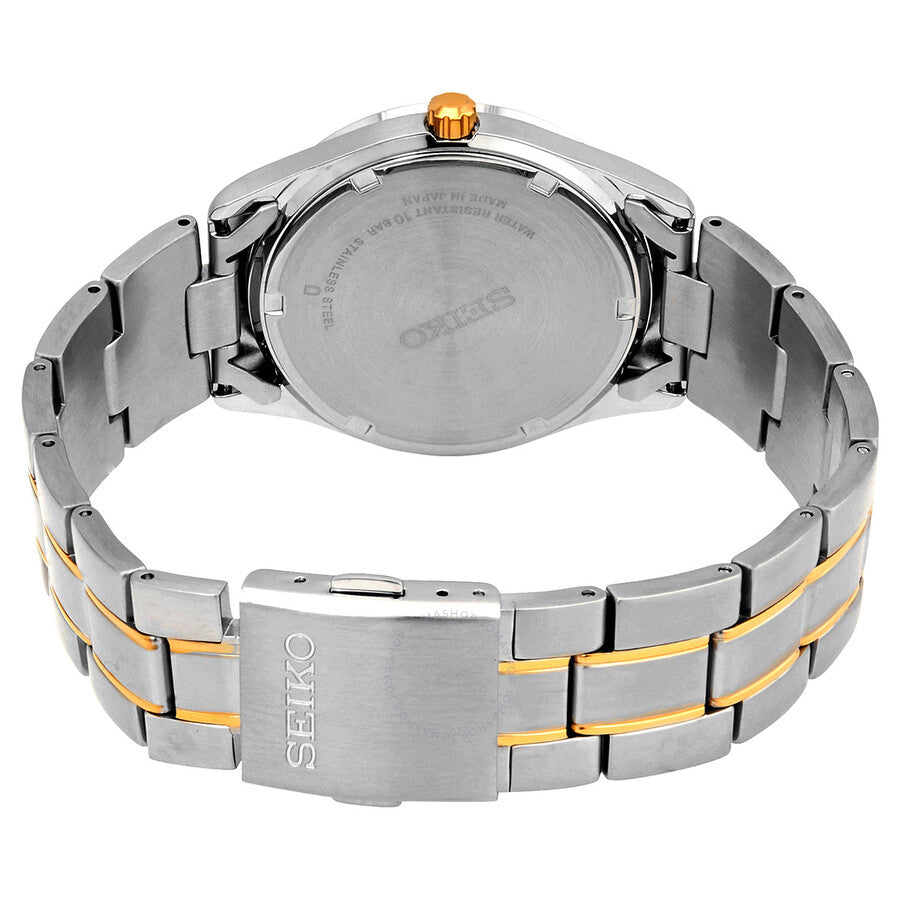 Seiko Essentials Quartz Black Dial Men's Watch SUR363