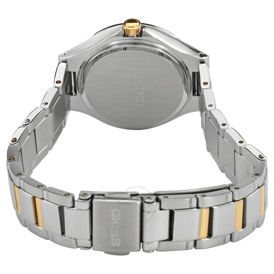 Seiko Essentials Quartz Charcoal Sunray Dial Ladies Watch SUR414