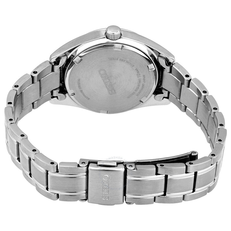 Seiko Essentials Quartz Silver Dial Ladies Watch SUR633