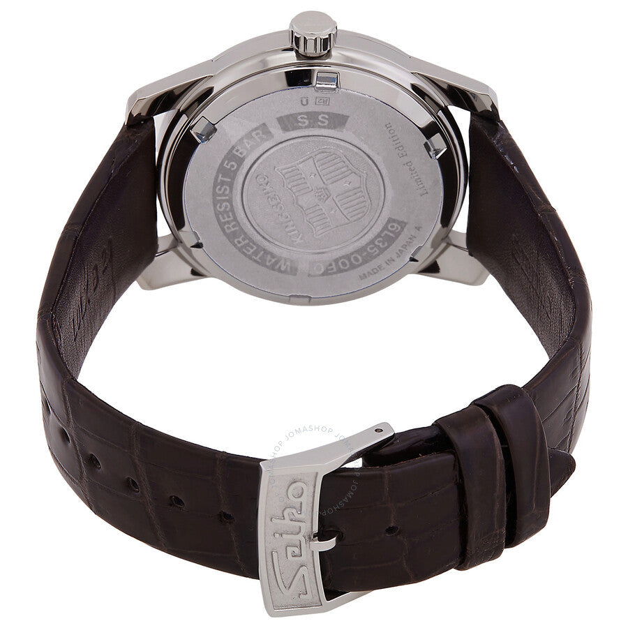 Seiko Luxe King Seiko Automatic Champagne Dial Unisex Watch SJE087 - The Watches Men & Co #3