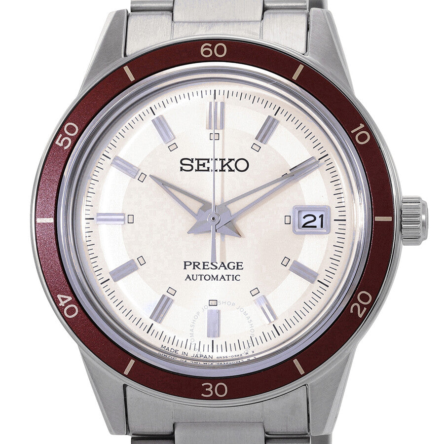 Seiko Presage Automatic Champagne Dial Men's Watch SRPH93J1 - Watches of America #4