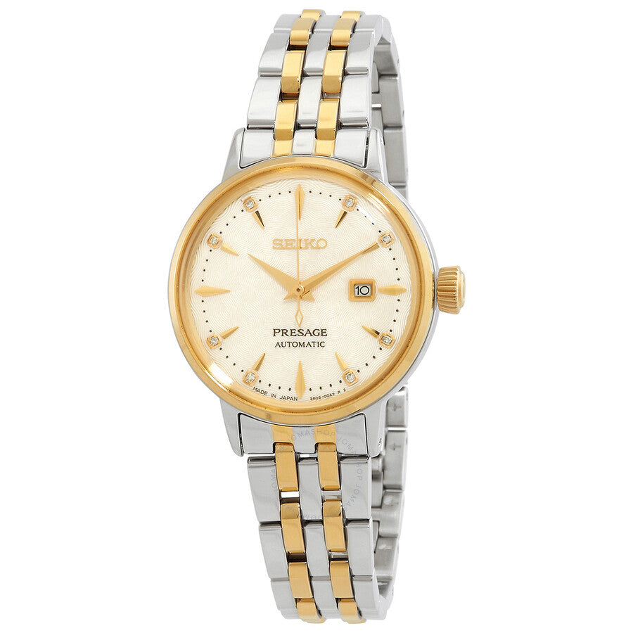 Seiko Presage Automatic Diamond Ladies Watch SRE010J1 - The Watches Men & Co