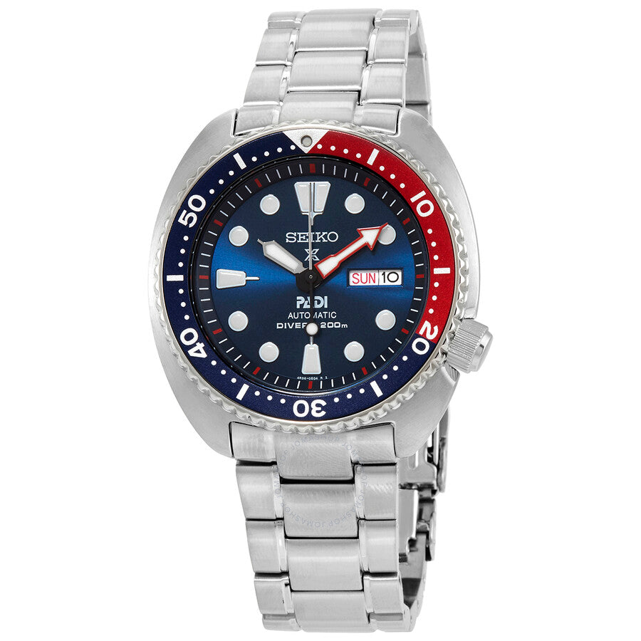 Seiko Prospex Automatic Blue Dial Pepsi Bezel Men's Watch SRPE99K1 - Watches of America