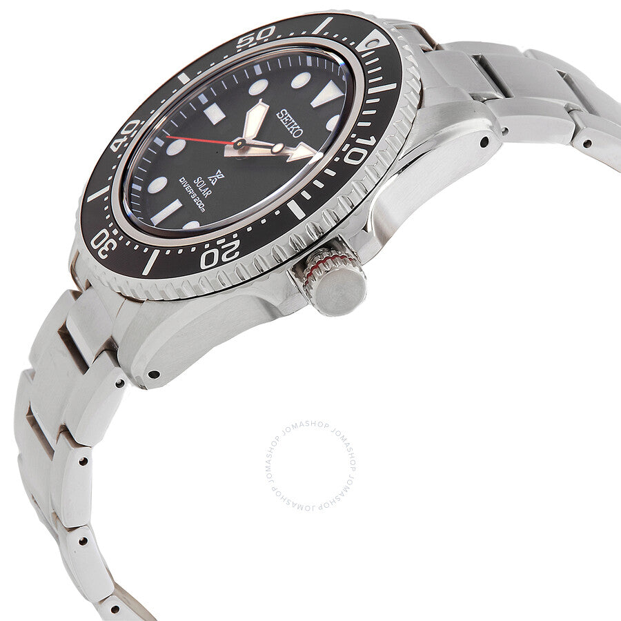 Seiko Prospex Black Dial Men's Watch SNE589P1 - The Watches Men & Co #2