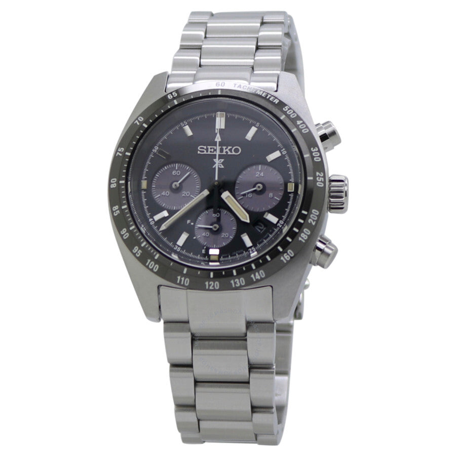 Seiko Prospex Chronograph Quartz Black Dial Men's Watch SSC819 - Watches of America