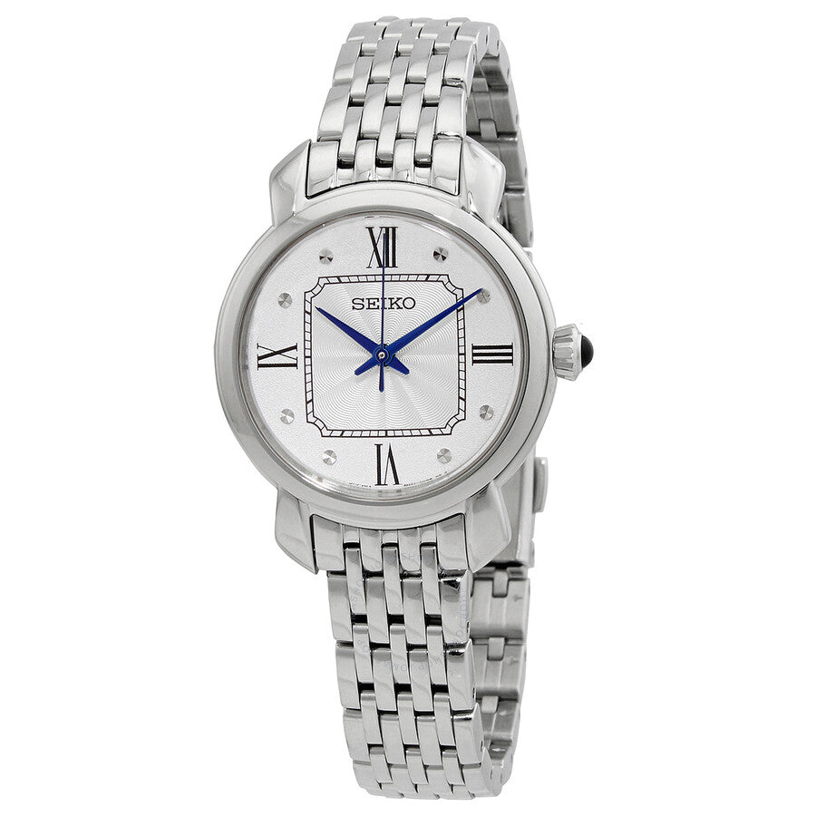 Seiko Quartz Silver Dial Ladies Watch SUR497