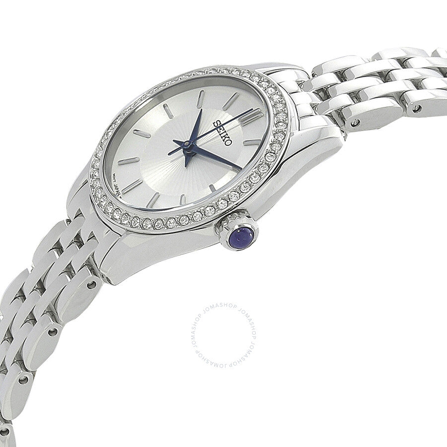 Seiko Quartz White Dial Ladies Watch SUR539
