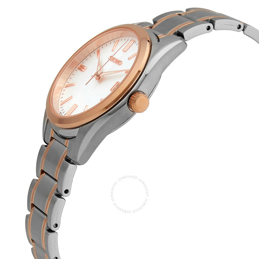 Seiko Quartz White Dial Men's Watch SUR322P1