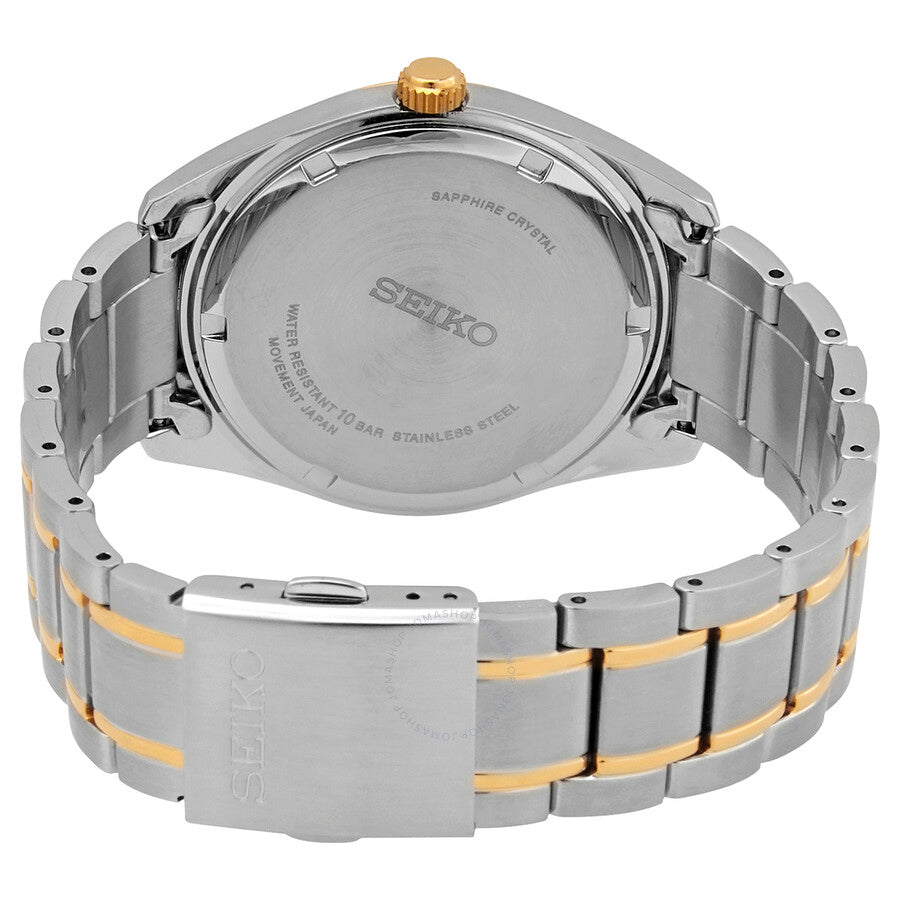 Seiko Quartz White Dial Two-tone Men's Watch SUR312P1