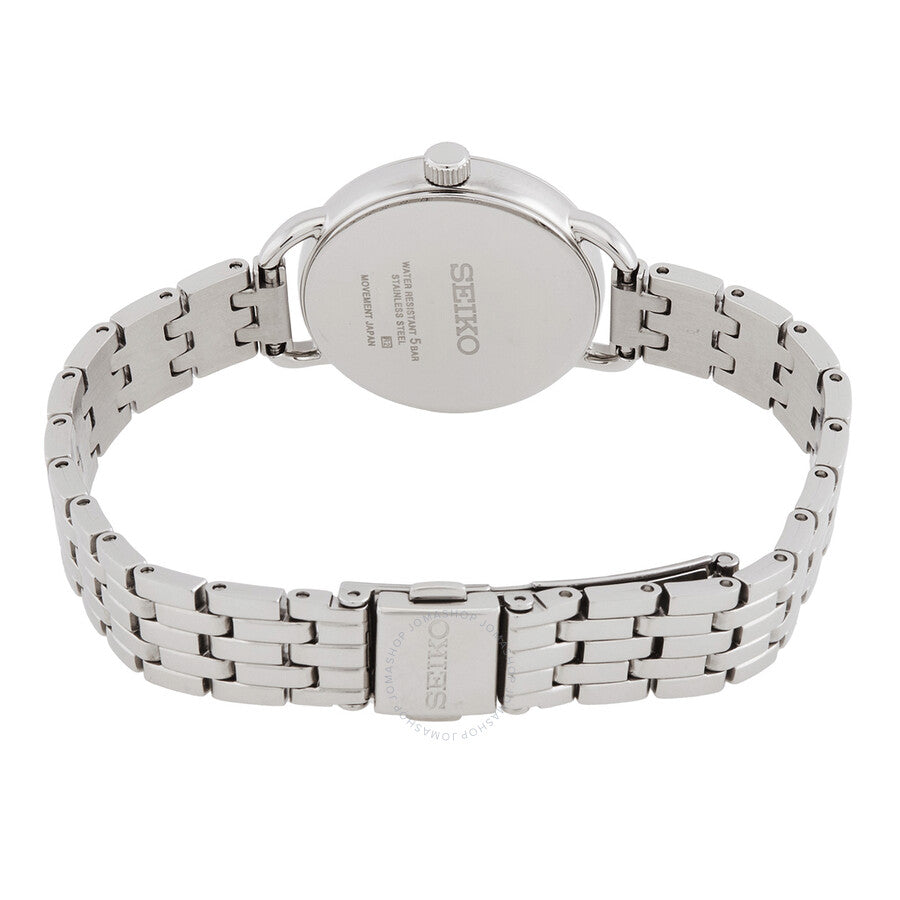 Seiko Quartz White Dial Watch SUR697P1 - The Watches Men & Co #3