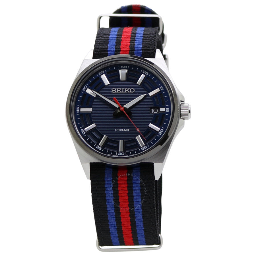 Seiko Racing Sports Quartz Blue Dial Men's Watch SUR509P1 - The Watches Men & Co