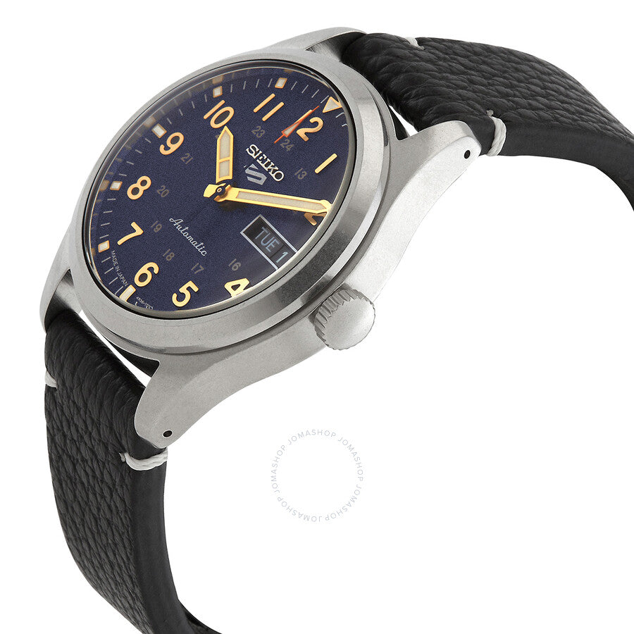 Seiko 5 Automatic Blue Dial Men's Watch SRPG39 - Watches of America #2