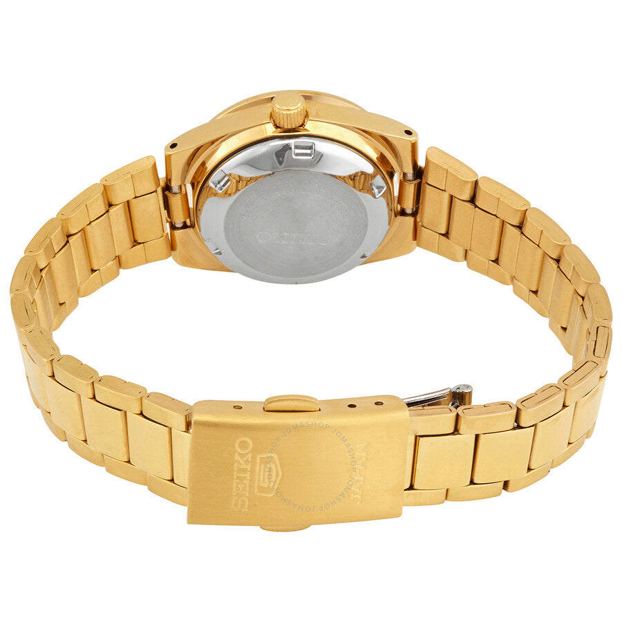 Seiko 5 Automatic Champagne Dial Ladies Watch SYMG44J1 - Watches of America #3