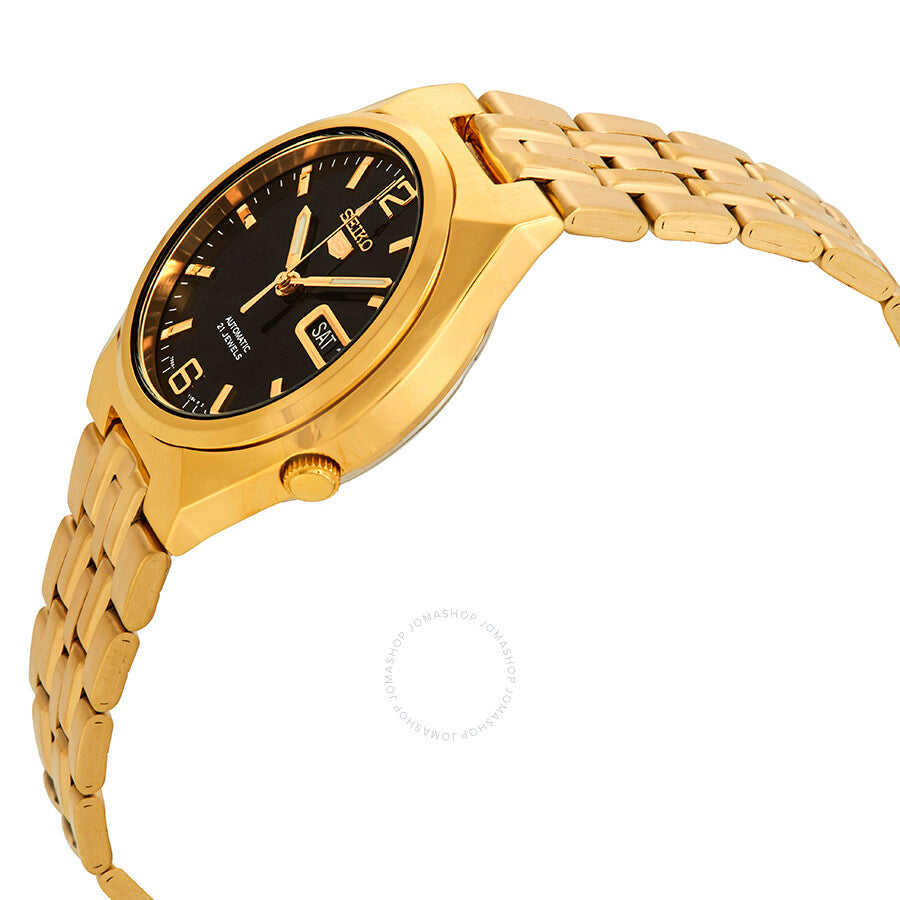 Seiko Series 5 Automatic Black Dial Men's Watch SNKL66