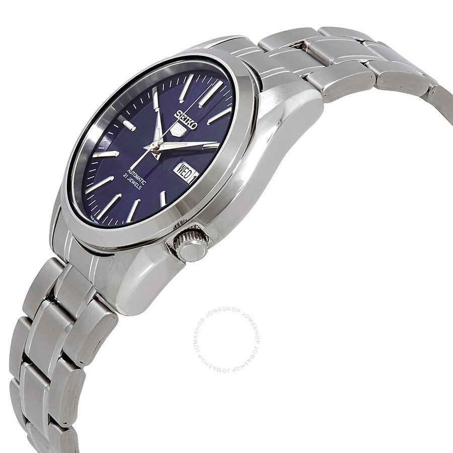 Seiko Series 5 Automatic Blue Dial Men's Watch SNKL43 - The Watches Men & Co #2