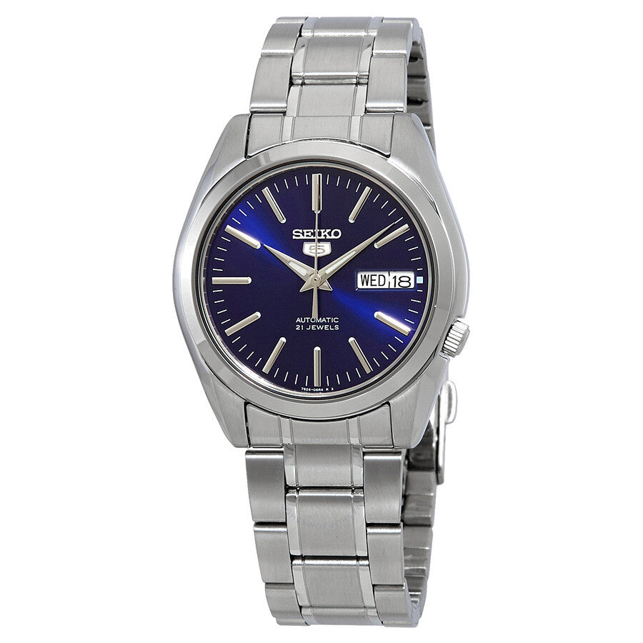Seiko Series 5 Automatic Blue Dial Men's Watch SNKL43 - The Watches Men & Co