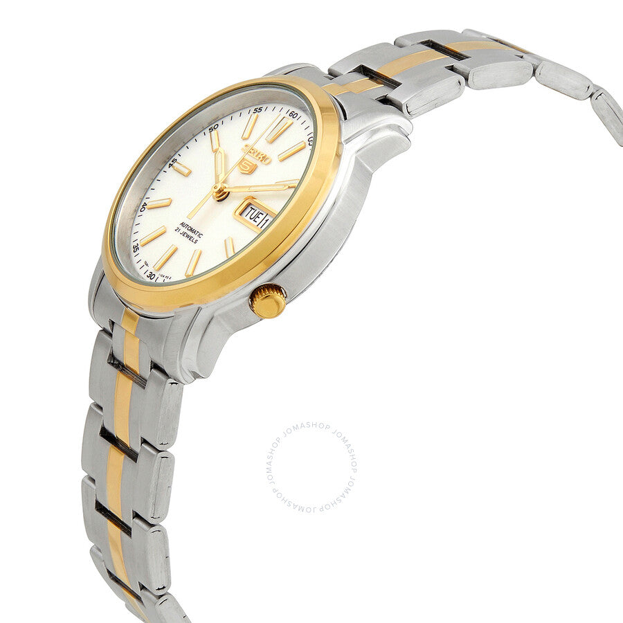 Seiko Series 5 Automatic White Dial Men's Watch SNKL84K1 - Watches of America #2