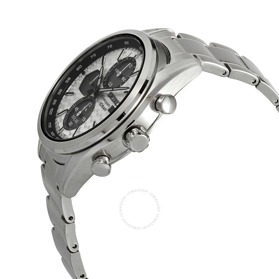 Seiko Solar White Dial Men's Watch SSC769P1 - The Watches Men & Co #2