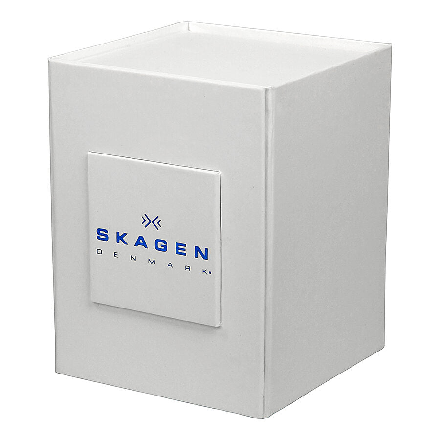 Reloj Skagen Aktiv con esfera negra y malla de PVD negro para hombre SKW6006