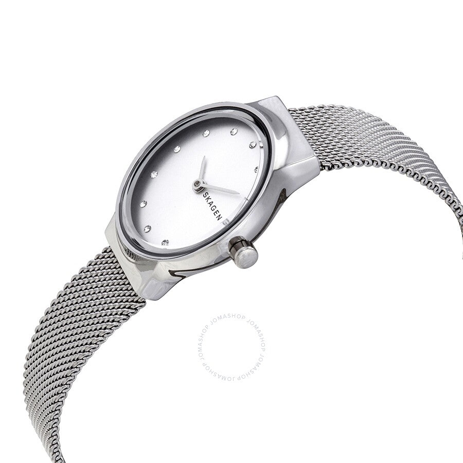 Skagen Freja Reloj de cuarzo con esfera plateada para mujer SKW2715