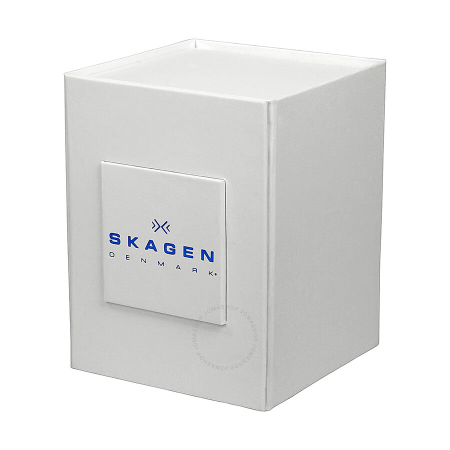 Skagen Holst Charcoal Dial Marrón Cuero Hombre Reloj SKW6086