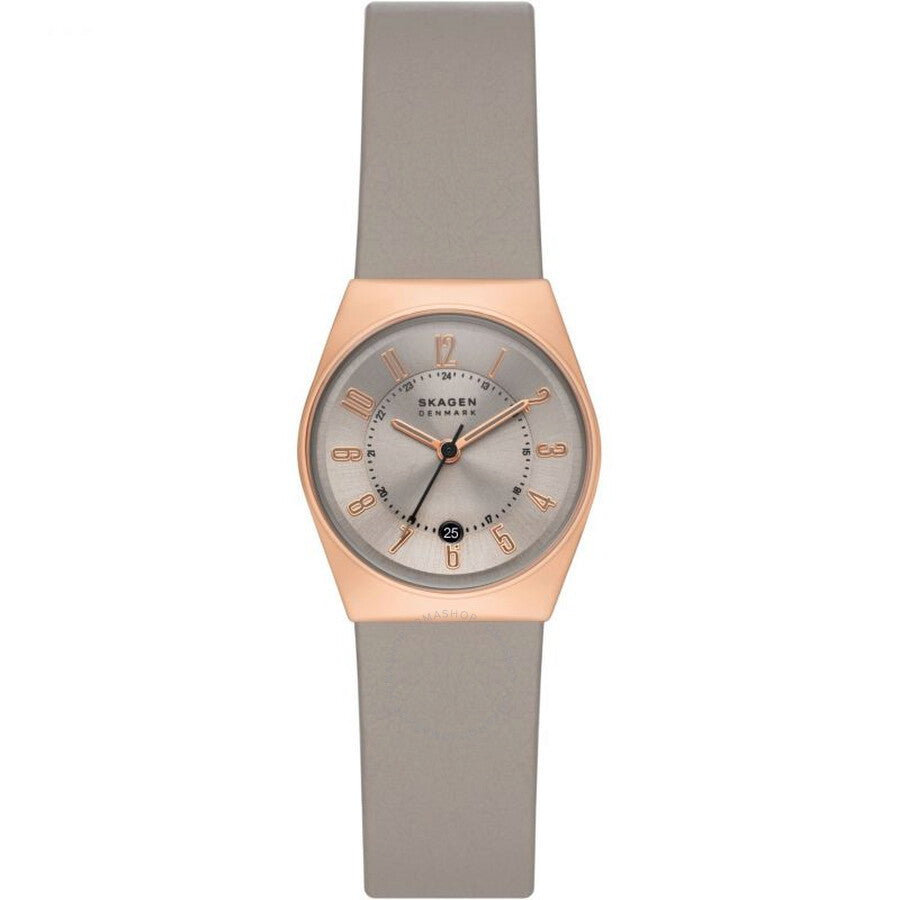 Skagen Lille Quartz Greystone Dial Ladies Watch SKW3052 - The Watches Men & Co