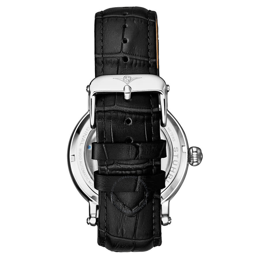 Stuhrling Original Legacy Automatic Black Dial Men's Watch M13581 - The Watches Men & Co #2