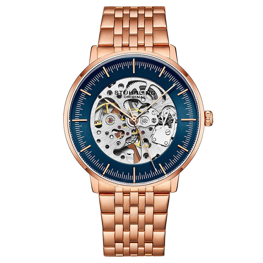 Stuhrling Original Legacy Automatic Blue Dial Men's Watch M13615 - The Watches Men & Co