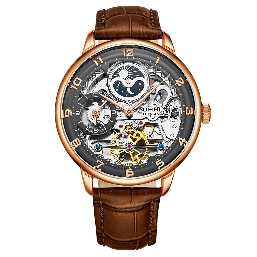 Stuhrling Original Legacy Automatic Gunmetal Dial Men's Watch M13593 - The Watches Men & Co