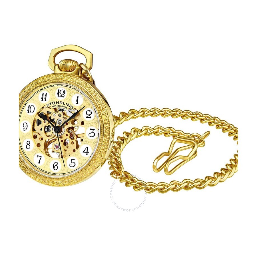 Stuhrling Original Legacy Gold-tone Dial Men's Watch M15585 - The Watches Men & Co