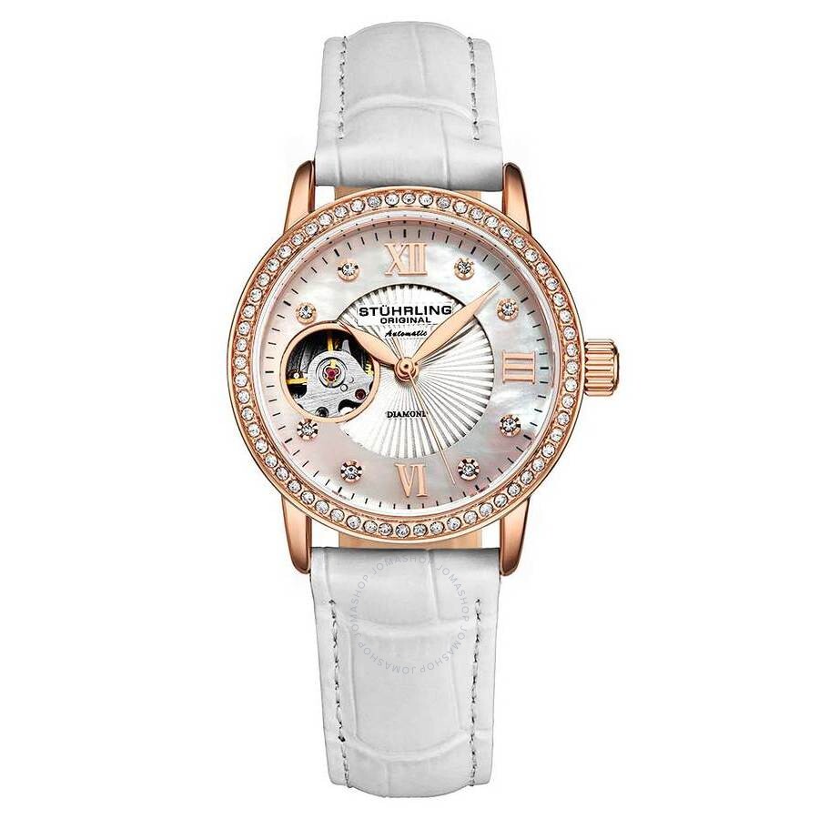 Stuhrling Original Legacy Silver-tone Dial Ladies Watch M15786 - The Watches Men & Co