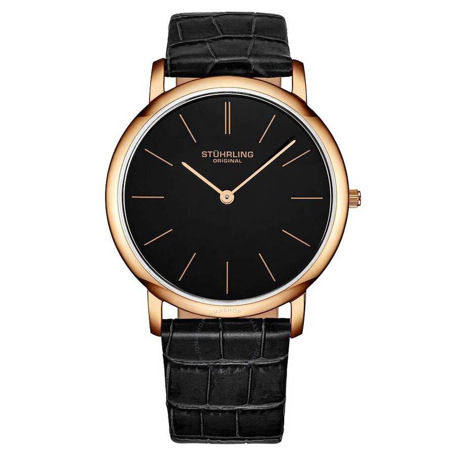 Stuhrling Original Symphony Black Dial Men's Watch M15351 - The Watches Men & Co