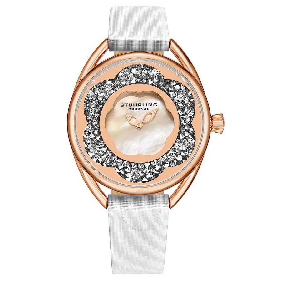 Stuhrling Original Symphony Silver-tone Dial Ladies Watch M15595 - The Watches Men & Co