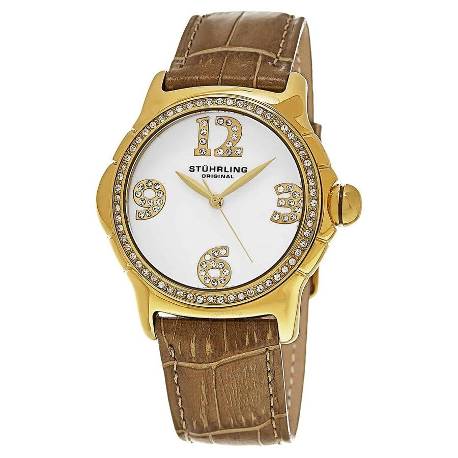 Stuhrling Original Vogue White Dial Ladies Watch M15345 - The Watches Men & Co