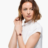 ساعة سواروفسكي نسائية من الذهب الوردي - 5552783