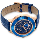 ساعة سواروفسكي نسائية من الذهب الوردي - 5563480