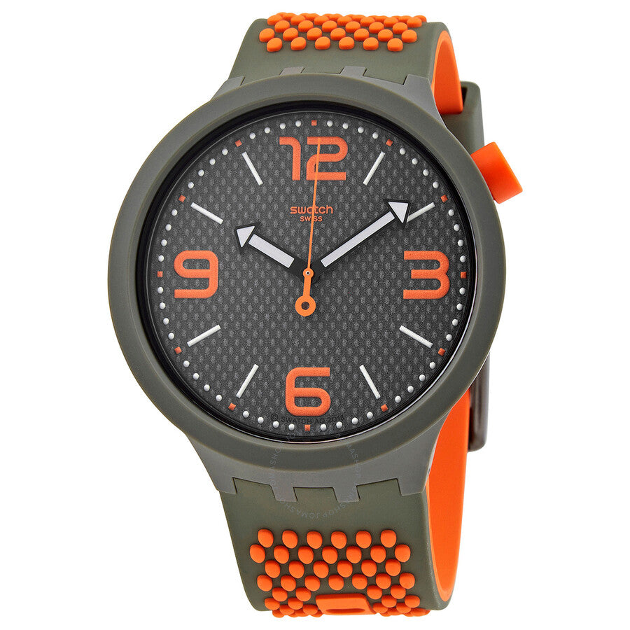 Swatch BBBeauty Quartz Grey Dial Men's Watch SO27M101 - The Watches Men & Co