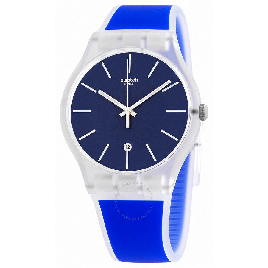 Swatch Blue Trip Quartz Blue Dial Men's Watch SO29K400 - The Watches Men & Co