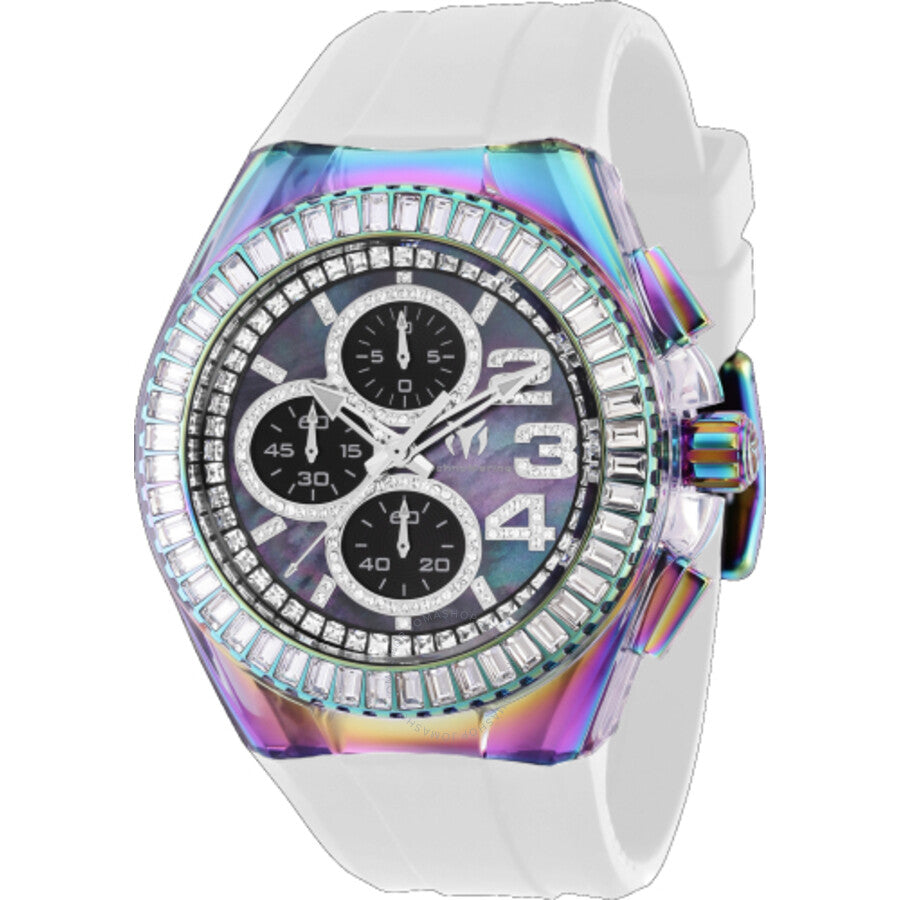 Technomarine Cruise Chronograph Quartz Crystal Black Dial Men's Watch TM-121034 - The Watches Men & Co