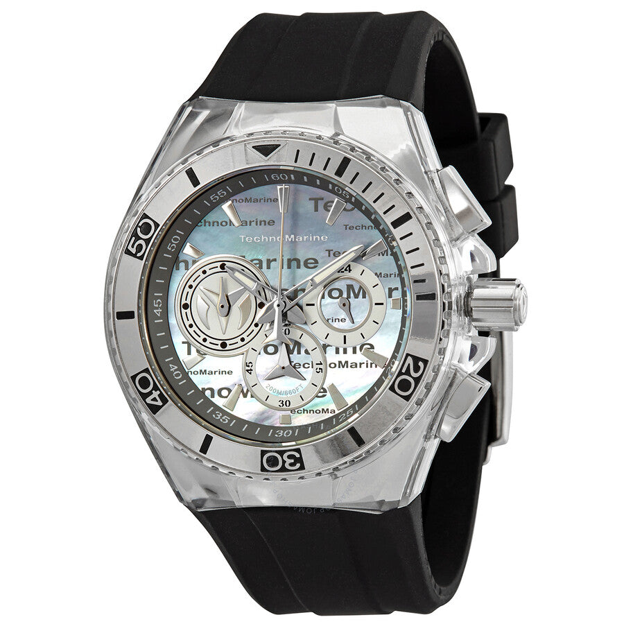 Technomarine Cruise Chronograph Quartz Mother of Pearl Dial Men's Watch TM-120023 - The Watches Men & Co