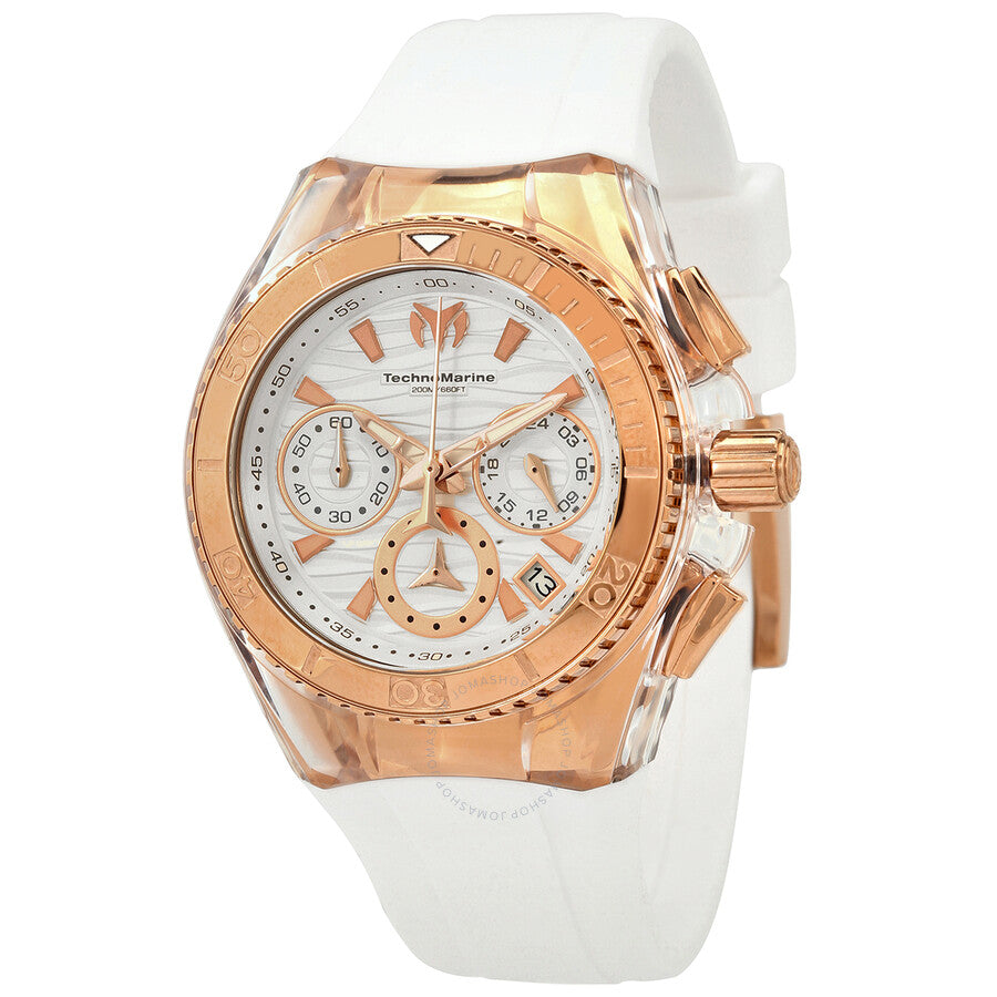Technomarine Cruise Quartz Silver Dial Watch TM-120037 - The Watches Men & Co