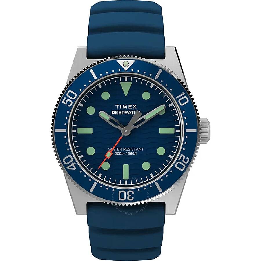 Timex Deepwater Reef Quartz Blue Dial Men's Watch TW2W74600 - The Watches Men & Co