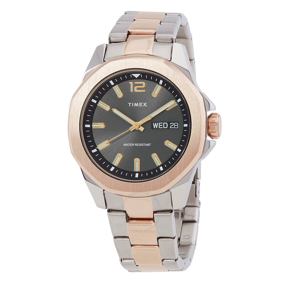 Timex Essex Avenue Quartz Grey Dial Men's Watch TW2V43100 - The Watches Men & Co