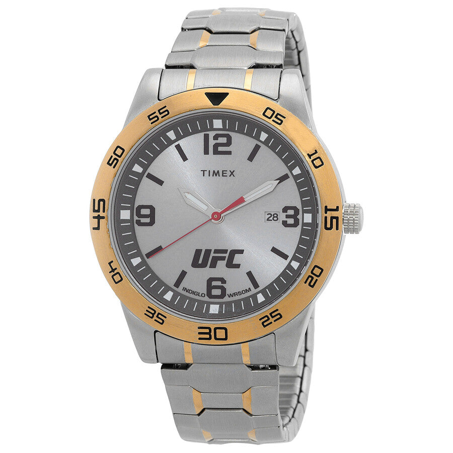 Timex UFC Street Quartz Silver Dial Men's Watch TW2V56500JT - The Watches Men & Co