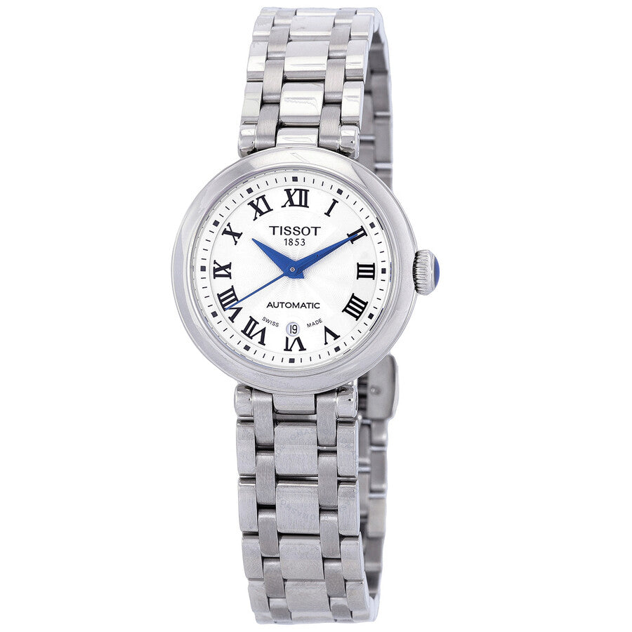 Tissot Bellissima Automatic White Dial Ladies Watch T1262071101300 - Watches of America